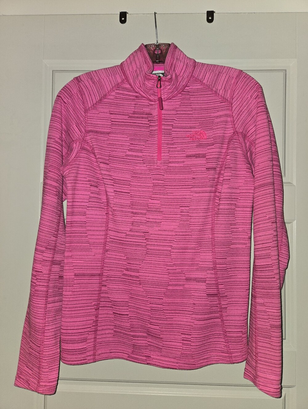 The North Face Women’s Pink Quarter-Zip Performance Pullover